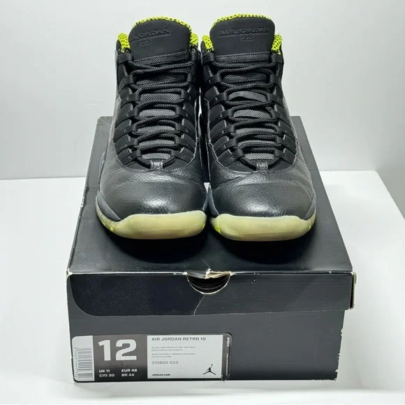 The Jordan 10 Retro Venom Green - Picture 4 of 13